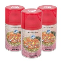 레이븐 방향제 자동분사기 본체 향캔 리필 화장실 원룸 가정용 거실 실내 사무실 욕실 업소용 방향제 자동분사 디스펜서, 방향제리필_후리지아 3개, 3개