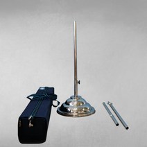 [깃발1980] 정품 깃발거치대 태극기 받침대 삼발이 스텐 원형 부속세트 가방포함 1세트