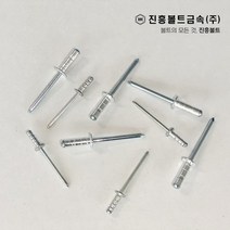 블라인드 리벳 브라인드 리베트 (알루미늄 스텐) 봉지 판매, 200개, 2.스텐, 4.8X16=200EA