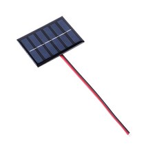1pc2pcs 미니 태양 전지 패널 다결정 실리콘 1w 3v 100ma 바람 132, 1개