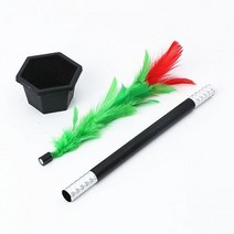 마술도구 꽃에 미친 마술 지팡이 세트 쉬운 마술사 트릭 화재 거리 무대 공연 성인 소품 재미 있은 선물, Magic Wand