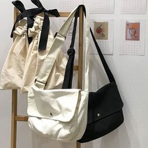 캔버스백 숄더백 무지 면가방 데일리 가방 패션가방