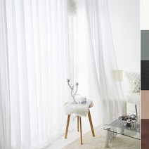 베이스 쉬폰커튼-5color 기본기장/아일렛 스타일