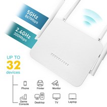 유심 와이파이 라우터 공유기 LT260A 1200Mbps 2.4G 및 5.8Ghz 듀얼 밴드 고속 CAT6 VPN 무선 3g 모뎀 4G W, 06 Africa Version_01 EU 플러그