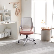 모던하우스 중계점 [가구] 데일리 오피스 체어-핑크 좌판 CF0321010