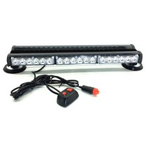 경광등 비상등12V 36LED 더블 로우 자동차 트럭 비상 스트로브 라이트 구조 차량 경찰 깜박이 경고등 신호, 07 Red Blue Red