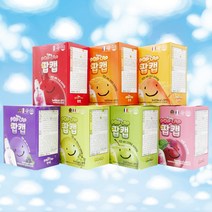 팝캡 키즈 물에 타먹는 멀티 비타민 음료 7가지맛 세트구성, 망고 7팩, 5개입, 5ml