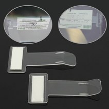 고주파실링기 자동차 차량 액세서리 주차 티켓 허가 카드 홀더 클립 스티커 앞 유리 창 패스너 키트 2 피스