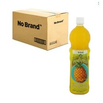 노브랜드 파인애플주스 1.5L 12입 1박스, 12개입