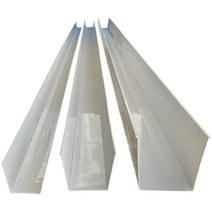 빗물받이 물받이 비 처마 pvc 판넬 배수 지붕 수로관, A