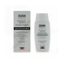 선크림 ISDIN 에이지리스 초경량 에멀젼 spf 50 - 3.4oz 새로운 exp 1/2