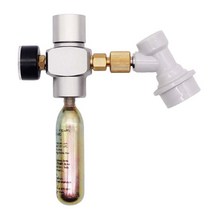 아르곤 CO2 가스 유량계 플라스틱 분리 미니 케그 시스템의 기본 미니 조절기