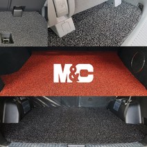 2015~2018 BMW X6 [1열 1열+2열 1열+2열+트렁크] 엠앤씨 프리미엄 친환경 코일매트, 1열+2열+트렁크, 레드