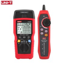 네트워크 케이블 테스터 UNI T TDR UT685B 추적기 Lan RJ45 RJ11 감지기 LCD 디스플레이 도구