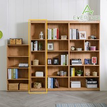 에버트리 모비딕 400 5단 책장 틈새 거실 서재 슬림 책장, 화이트