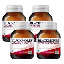Blackmores 블랙모어스 비타민 E 1000IU 콜레스테롤 헬스 30캡슐 4팩
