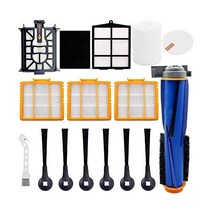 LesinaVac Shark AI AV2501AE AV2501S RV2502AE RV2520AOUS AV2510AOUS 로봇 진공 청소기 용 교체 부품 키트