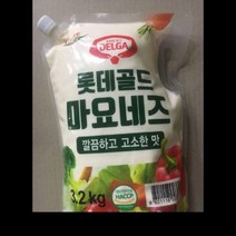 마요네즈 골드스파우트팩 롯데푸드 3.2KG, 단품, 단품