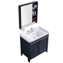 서랍형 세면대 카페 세면장 스탠딩 간이 일체형 욕실 하부장 30종, 세면대+캐비닛 + 70cm개