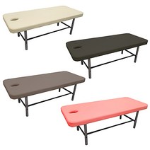 베드연구소 미용베드 마사지침대 경락베드 국내생산제작, 핑크, 1900x800x700, 열선없음