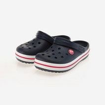 [크록스] (CROCS) 크록밴드 클로그 키즈 [CRS204537/Navy/Red/005