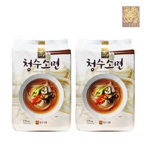 청수식품 [청수] 포장국수소면 3.75kg 2개 (총7.5kg), 단품없음