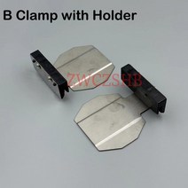부품 잉크젯 프린터 용지 압력 플레이트 미디어 클램프 클립 HP 라텍스 375 370 360 335 프레스 도구 가이드 스틸 홀더 2 개, [02] B with holder