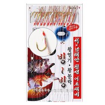 백경 BK-314 왕열기 볼락 12본 서남해안 침선어초채비, 14-8-5