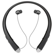 HBS910 휴대용 스포츠 블루투스 헤드셋 매다는 목 무선 4.1 인이어 하드 행잉 LG 아이폰 호환 샤오미용, 하나, [01] Black