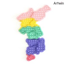 20000 푸시팝 퍼즐 대한민국 지도, 단품