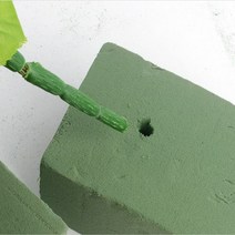 조화용 생화용 화분 꽃꽂이 고정 스폰지 블럭 사각 폼, 제품선택