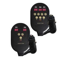 꼼지락 12v DC 음이온 탄소온열매트 조절기 저전압 설정 배터리 방전 방지, 12v 싱글조절기