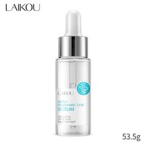 Laikou 30ml 24k 골드 달팽이 세럼 모이스처 화이트닝 브라이트닝 스무스 스킨 케어 라이트닝 파인 라인 안티 에이징 스팟 에센스 제거, 히알루론산 30ml
