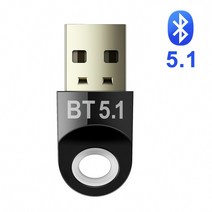 블루투스앰프 프리앰프 파워앰프 USB 블루투스 어댑터 5.1 블루투스 수신기 USB 블루투스 5 0 동글 5.0 BT, 01 Bluetooth 5.1