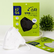 헬스헬퍼 KF94 프리미엄 스타 마스크 50매 대형 소형 새부리형, 스타마스크(새부리형) 대형 50매, 화이트