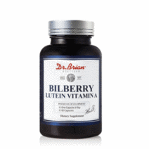 미국산 눈영양제 닥터브라이언 빌베리 루테인 비타민A 1000mg 60캡슐 2개월분, 1개