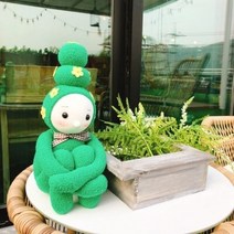 사색선인장소녀 삭스돌 양말인형