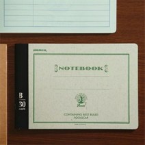 하이타이드 [penco] Foolscap Notebook B6, 선택:Pink, 단품