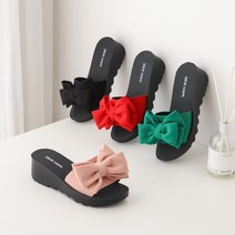 몰이즈펀 5cm 굽높이 깔끔한 디자인의 여성 실내화 사무실 슬리퍼