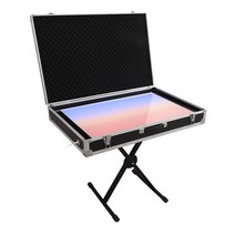샌드아트 LED 라이트박스 모래놀이 테이블 세트, D. LED 2컬러 x 스탠드 x 너비85cm