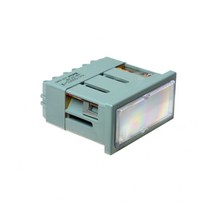 사각 밀착 집합 표시등 전전압식 LED 램프 표시형 110V KH-500TL-2L110V, 그린 [KH-500TL-2L110VG]