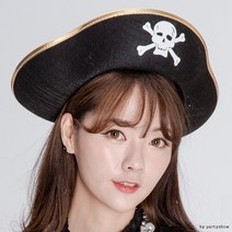 [ 가성비 ] 해적모자댄디(대) 해적선장모자 해적 후크선장, 상세페이지 참조, 상세페이지 참조