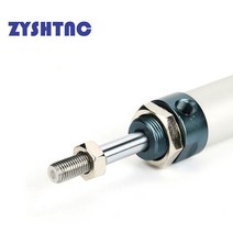 유압리프트 MAL 시리즈 미니 공압 실린더 16/20/25/32mm 보어 25-300mm 스트로크 복동 알루미늄 합금 에어, 07 175mm stroke_05 40mm Bore