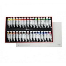 [불꽃] 신한 SWC 수채화 물감세트 - 전문가용 15ml 32색 태우자