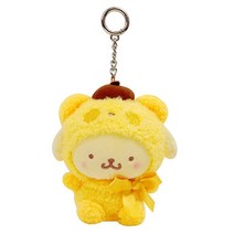 10cm 카와이이 Cinnamoroll Kuromi 마이 멜로디 플러시 레인 코트 인형 펜던트 귀여운 일본 만화 인형 가방 펜던트 소녀 선물 키즈 완구, BDG-B