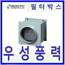 필터박스 DR-200FB 시로코팬 급배기 염화/프리/카본/사용