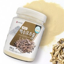 국내산 백수오 추출분말 200g HACCP 인증제품, 4+1병