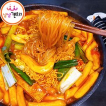 냠냠 분모자 떡볶이 2인 700g/3인 950g 밀키트 할머니 쫄볶이 유명한 학교앞 꾸덕한 인생 초간단, 900g 죽는맛 (불닭볶음면)