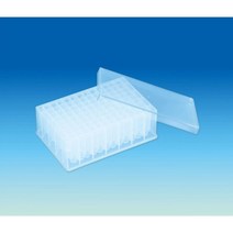 96 딥웰 플레이트 Deep 96-Well Plate, 플레이트 + 뚜껑, 2.2ml