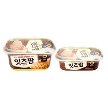청정원 잇츠팜 115g+190g 통조림햄 순돈육햄 안심뚜껑